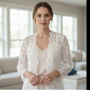 Calvin Klein Woman's Cardigan Size L